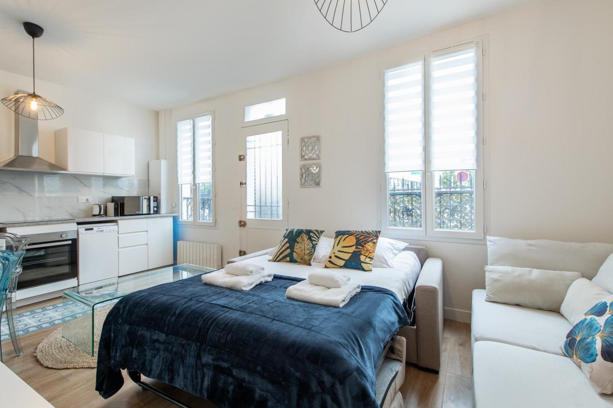 Spacious And Bright 2-Bedroom Large Apartment Very Close To Paris - Near Metro Булонь-Бийанкур Экстерьер фото