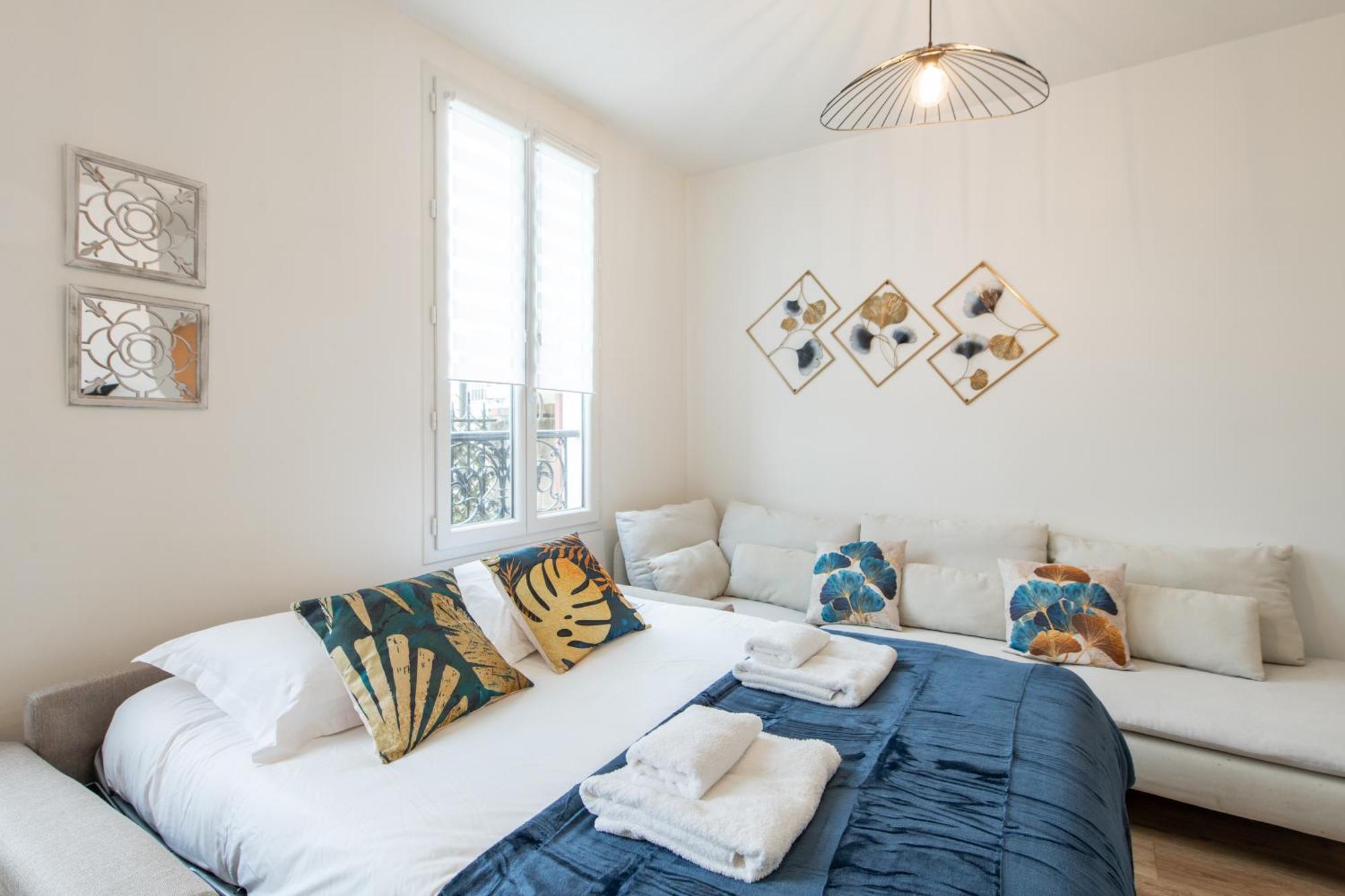 Spacious And Bright 2-Bedroom Large Apartment Very Close To Paris - Near Metro Булонь-Бийанкур Экстерьер фото