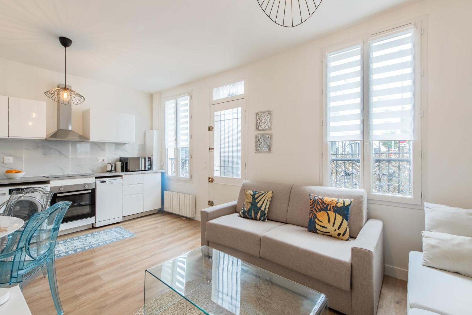 Spacious And Bright 2-Bedroom Large Apartment Very Close To Paris - Near Metro Булонь-Бийанкур Экстерьер фото